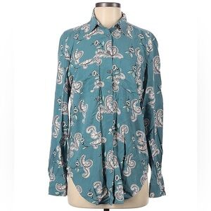 Ann Taylor LOFT blouse top size medium